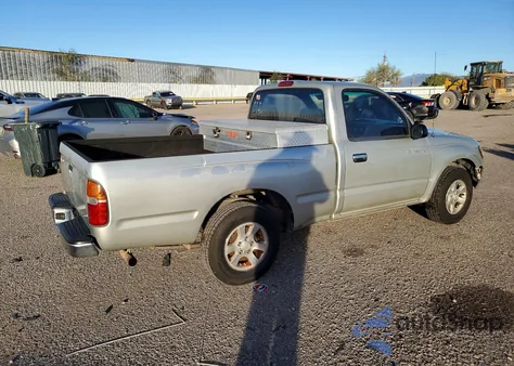 2000 Toyota Tacoma из США, поврежденный, VIN 4TANL42N8YZ662053